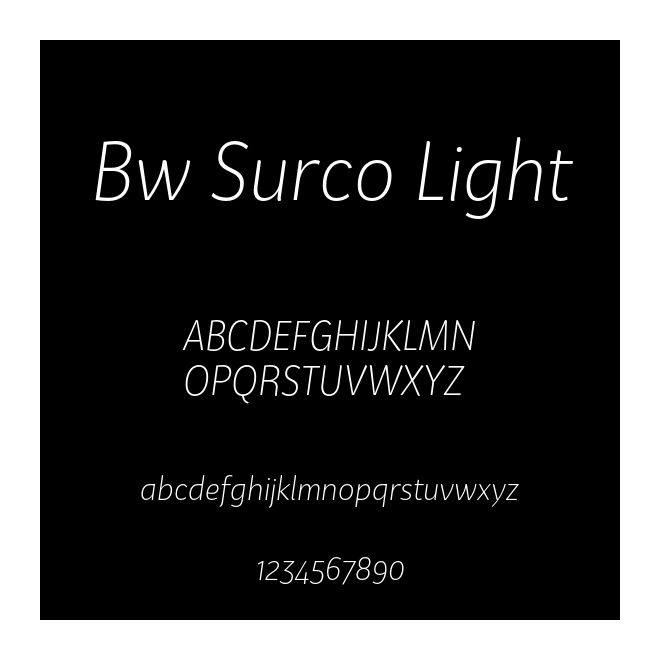 Bw Surco Light