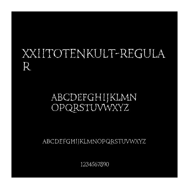 XXIITotenkult-Regular