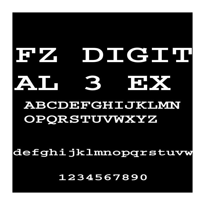 FZ DIGITAL 3 EX