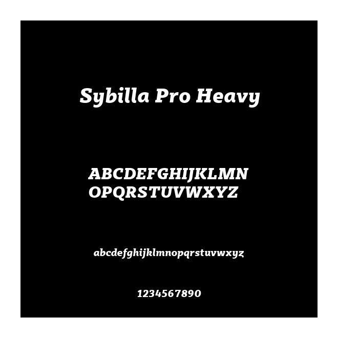 Sybilla Pro Heavy