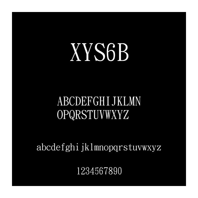 XYS6B