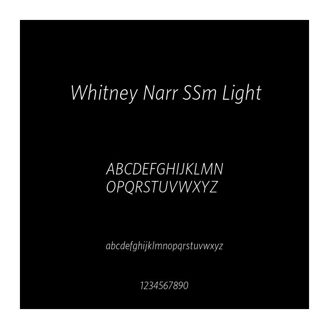 Whitney Narr SSm Light
