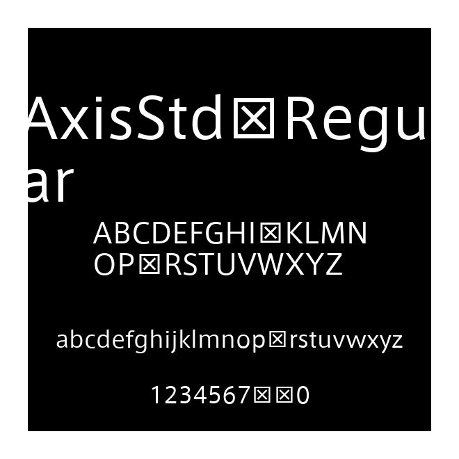 AxisStd-Regular