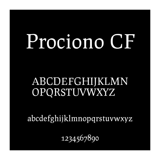 Prociono CF