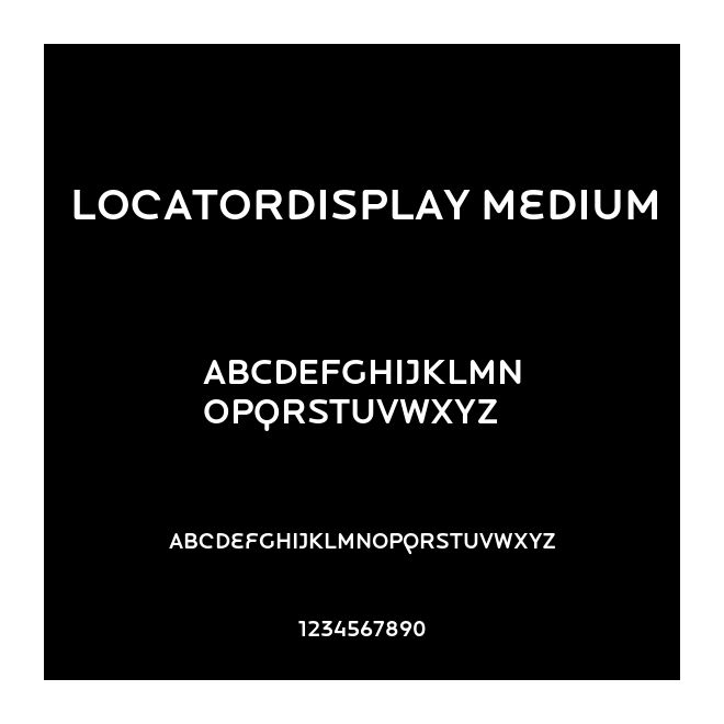 LocatorDisplay Medium