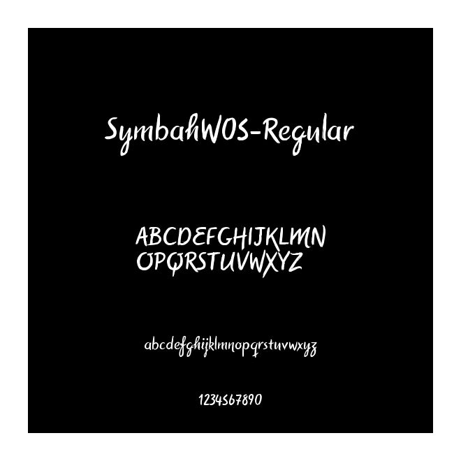 SymbahW05-Regular