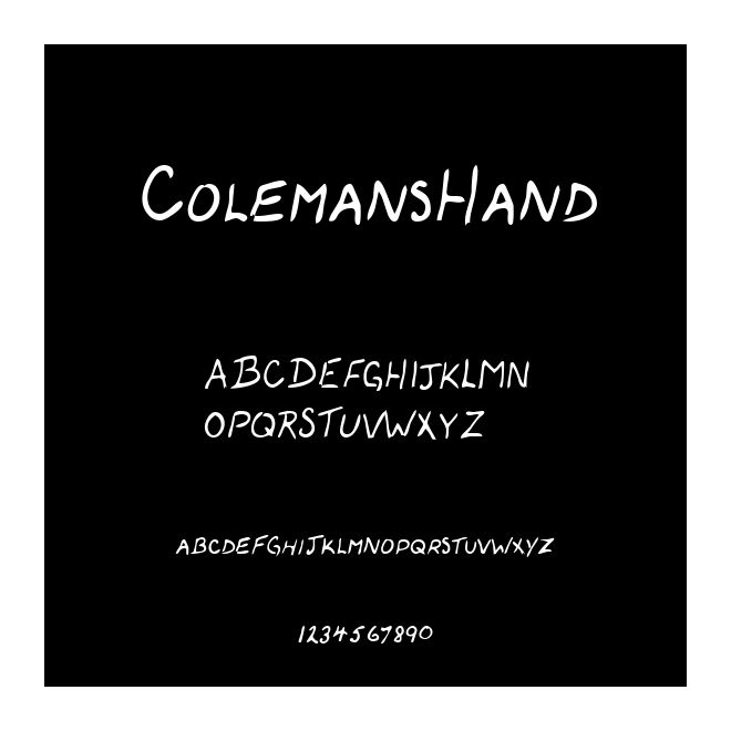 ColemansHand