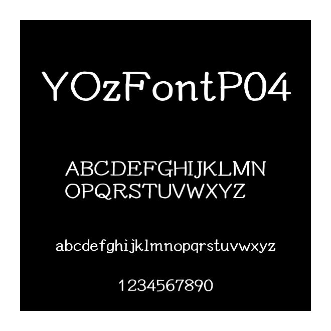 YOzFontP04