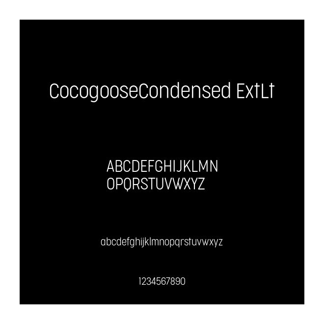 CocogooseCondensed ExtLt