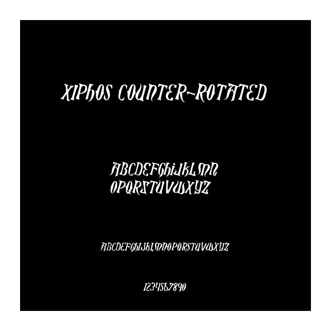 Xiphos Counter-Rotated