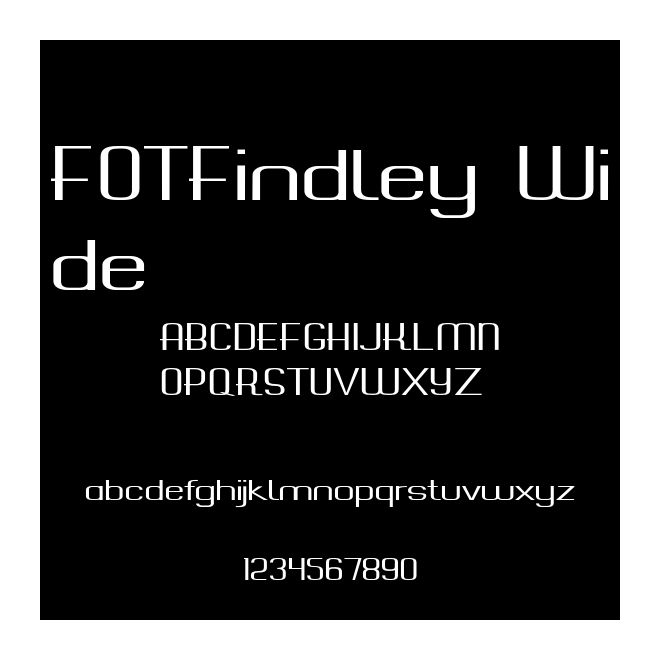 FOTFindley Wide