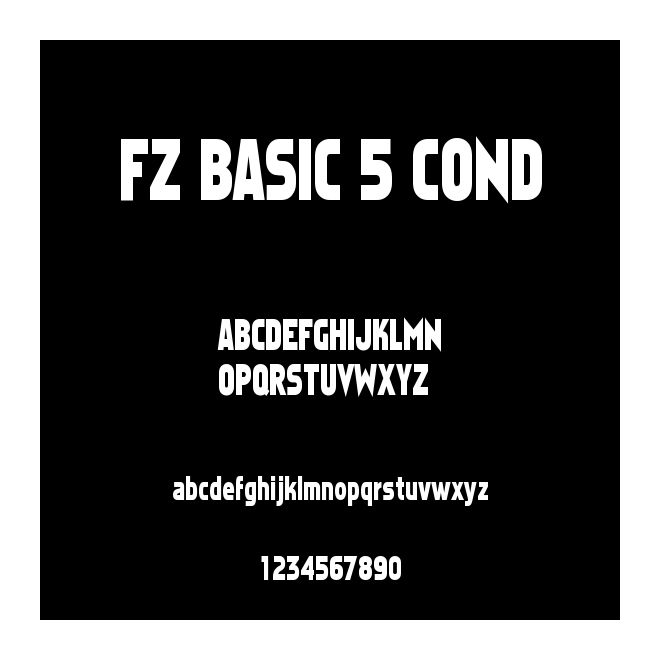 FZ BASIC 5 COND