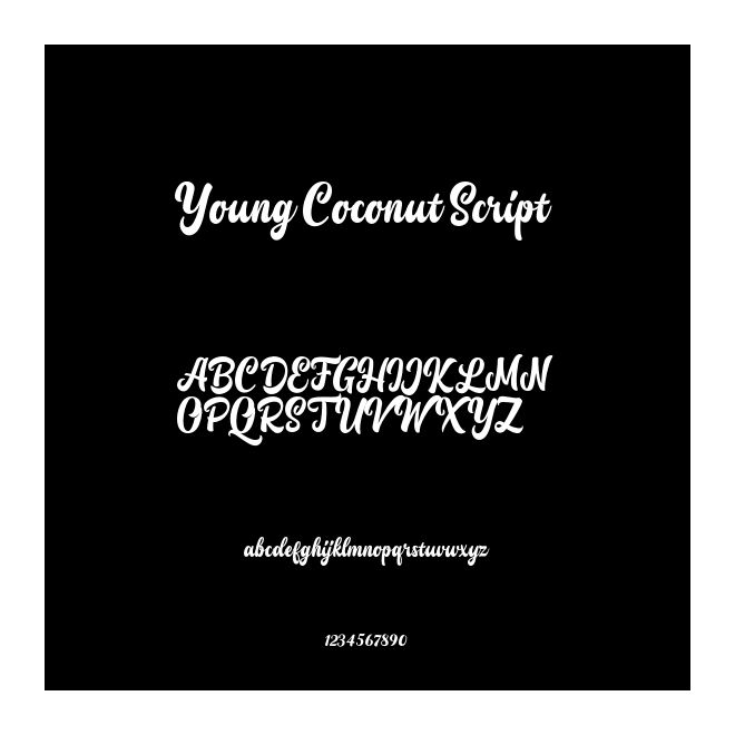 Young Coconut Script 