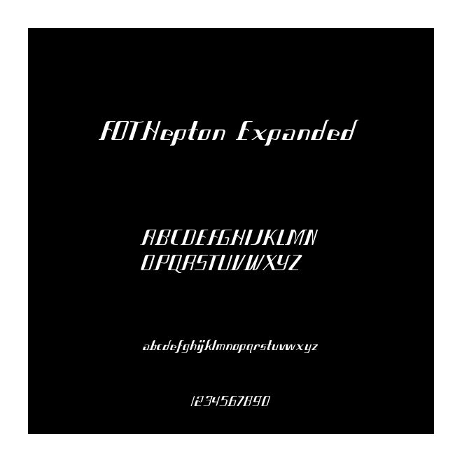 FOTHepton Expanded