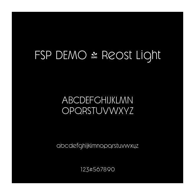 FSP DEMO - Reost Light