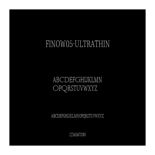 FinoW05-UltraThin