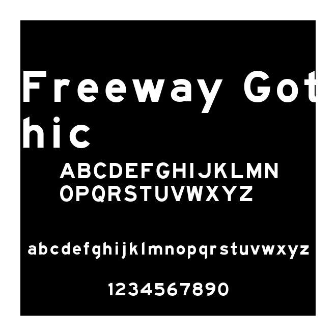 Freeway Gothic
