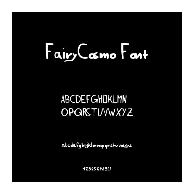 FairyCosmo Font