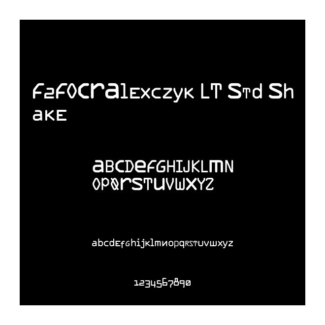 F2FOCRAlexczyk LT Std Shake