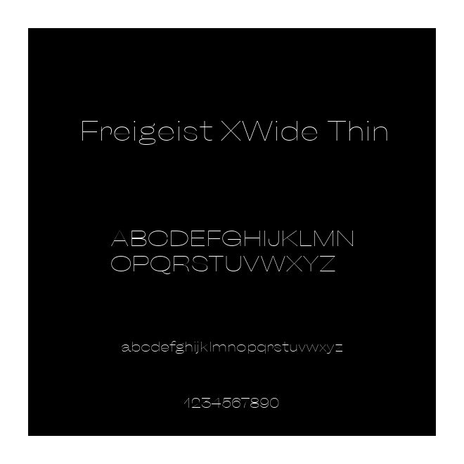 Freigeist XWide Thin