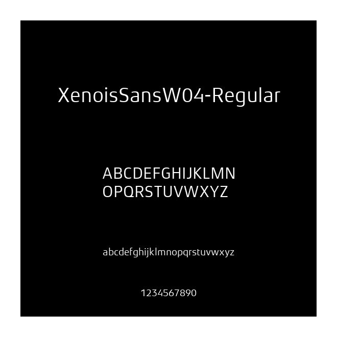 XenoisSansW04-Regular