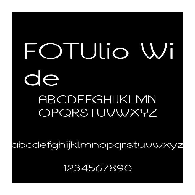 FOTUlio Wide