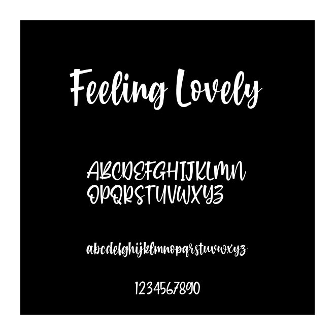 Feeling Lovely