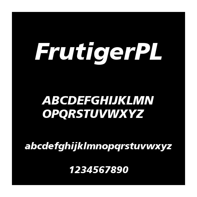 FrutigerPL