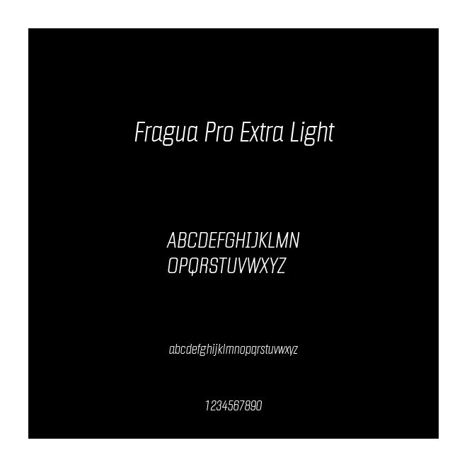 Fragua Pro Extra Light
