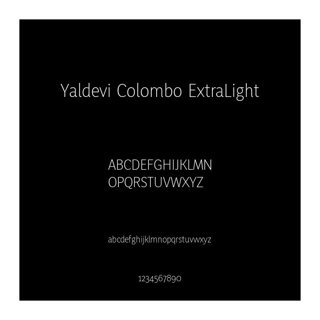 Yaldevi Colombo ExtraLight