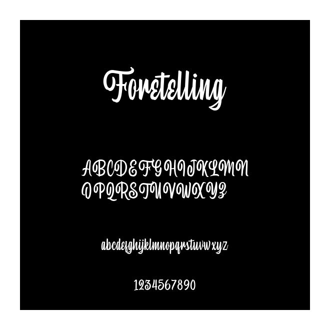 Foretelling