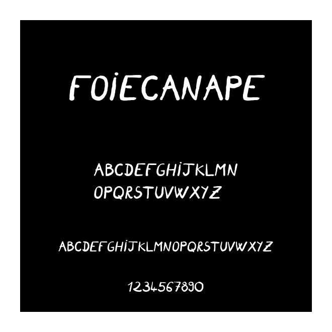 FoieCanape