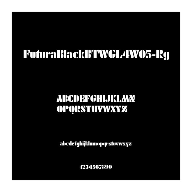 FuturaBlackBTWGL4W05-Rg