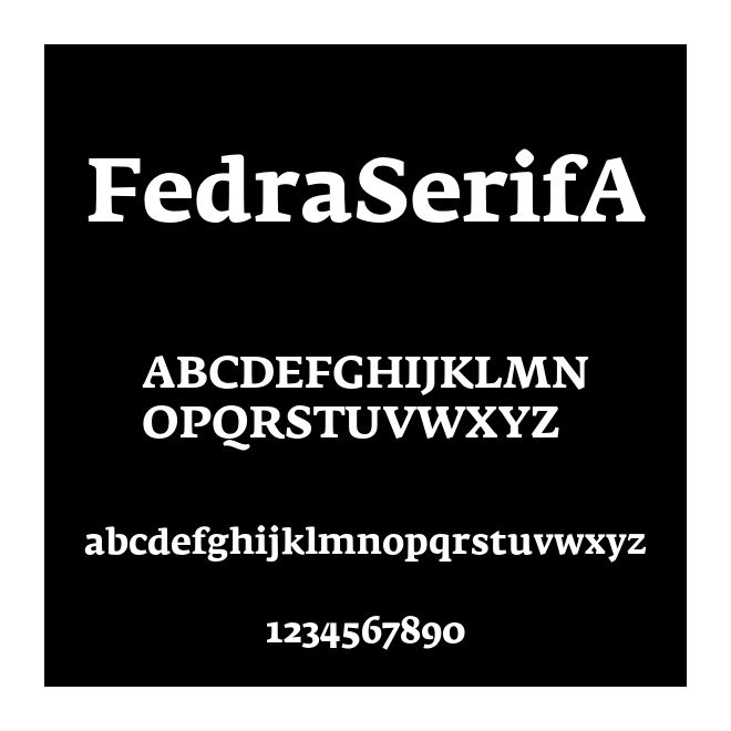 FedraSerifA