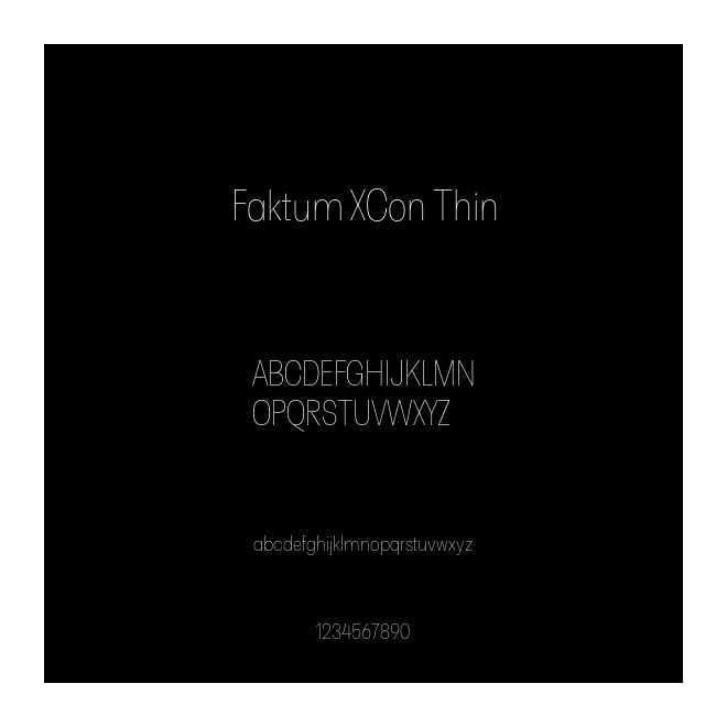 Faktum XCon Thin