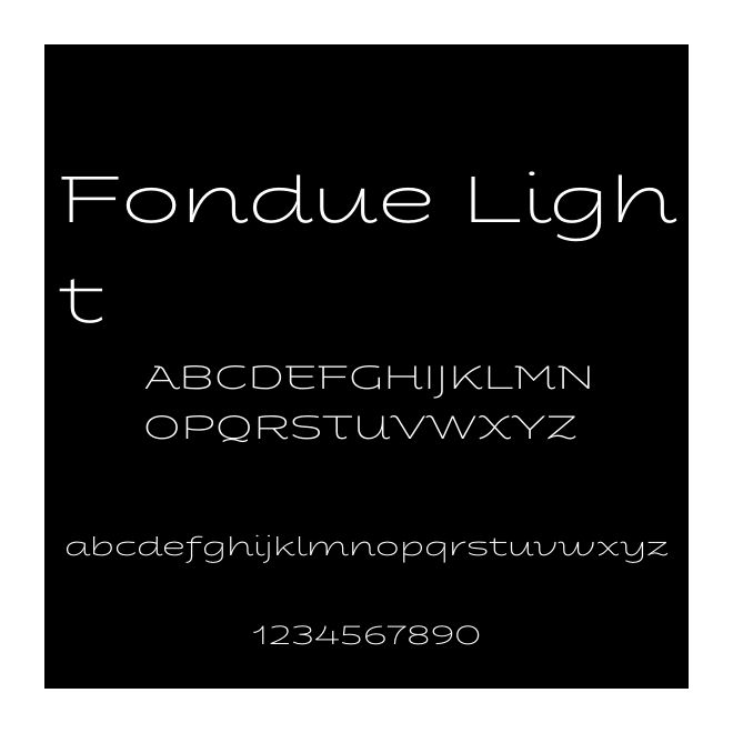 Fondue Light