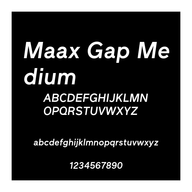 Maax Gap Medium