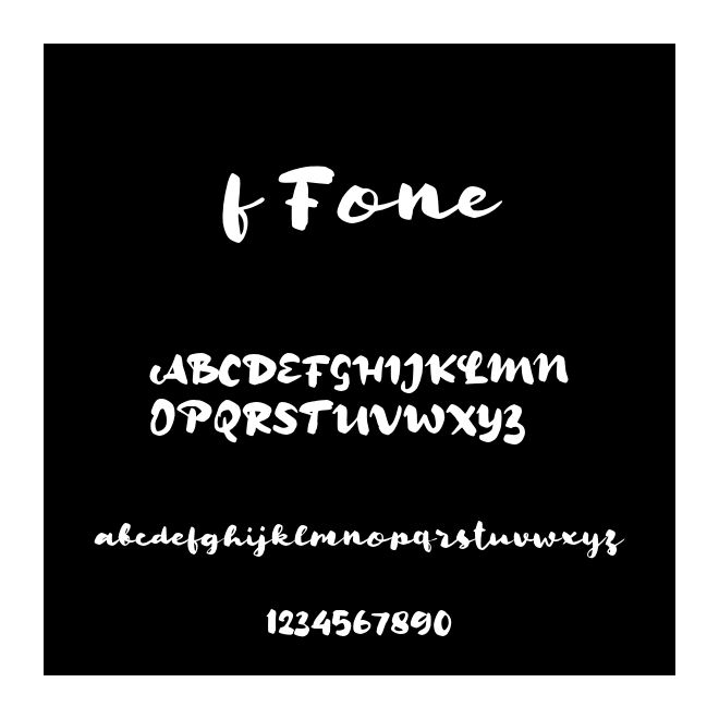 f Fone