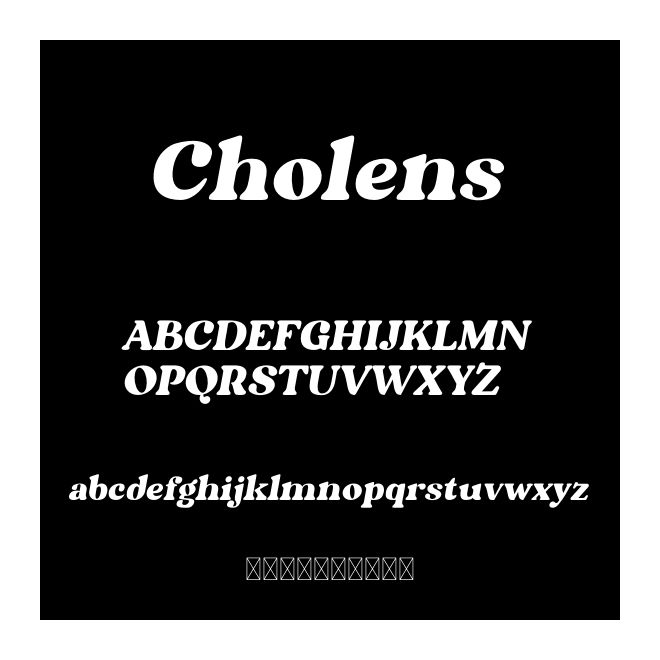 Cholens