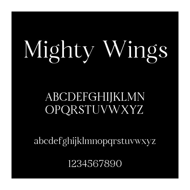 Mighty Wings