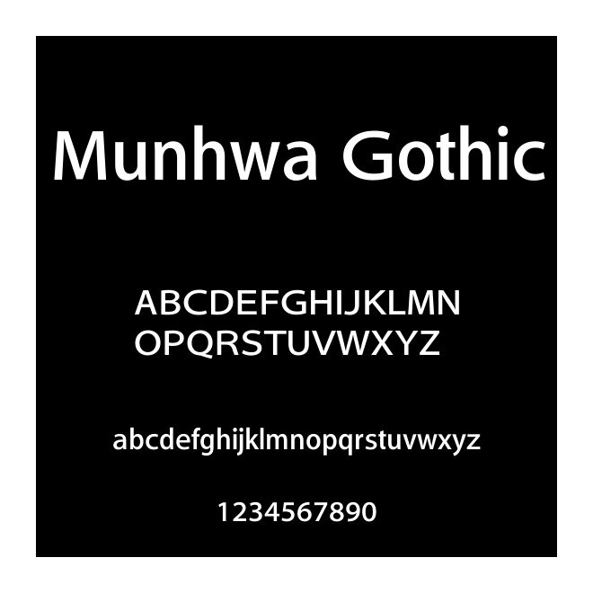 Munhwa Gothic