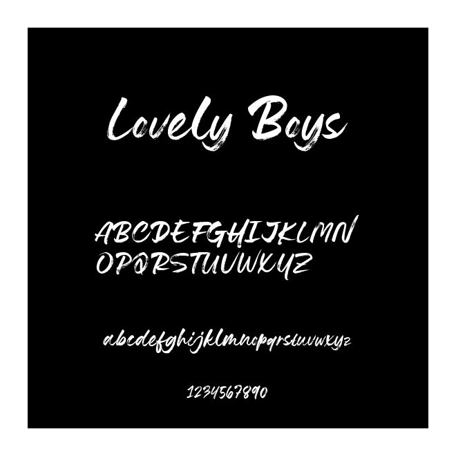 Lovely Boys