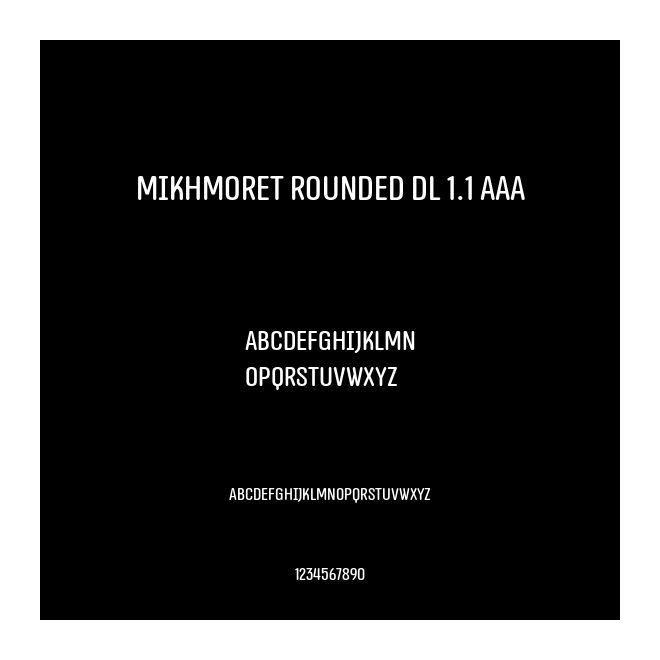 Mikhmoret Rounded DL 1.1 AAA