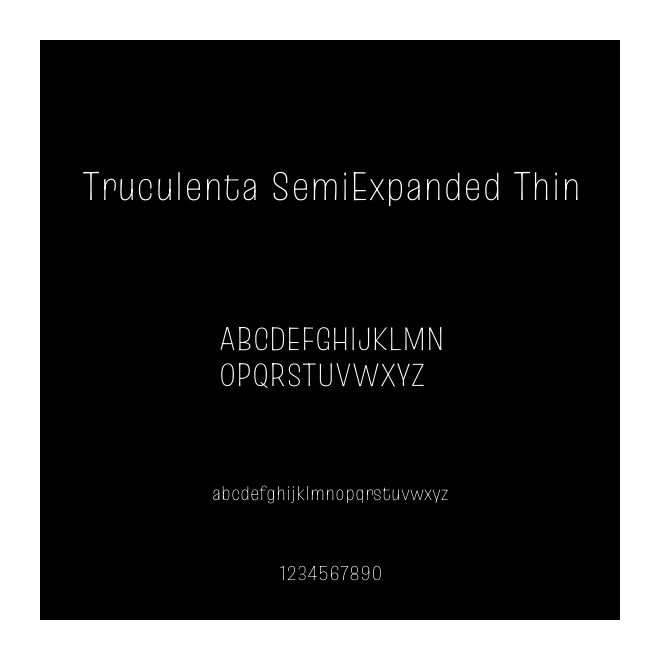 Truculenta SemiExpanded Thin