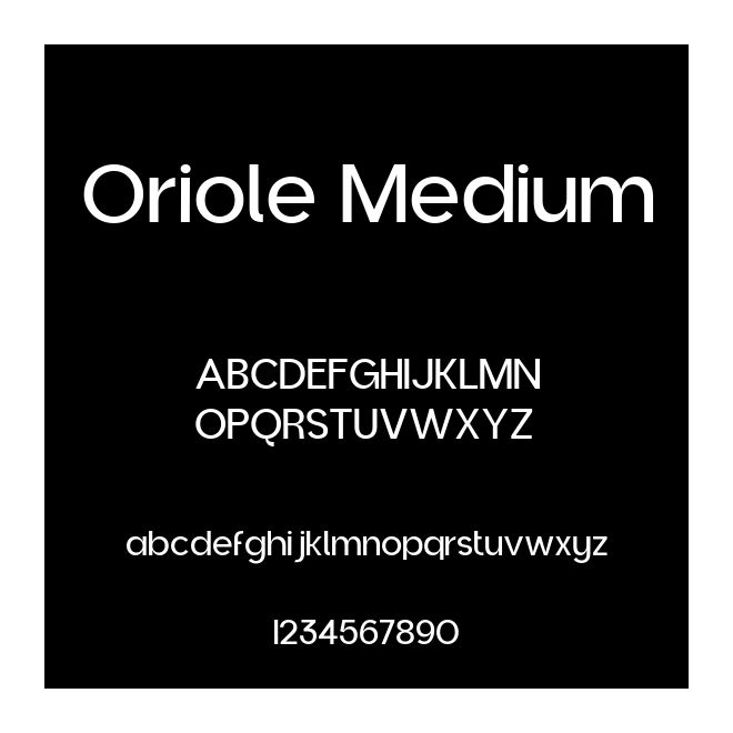 Oriole Medium