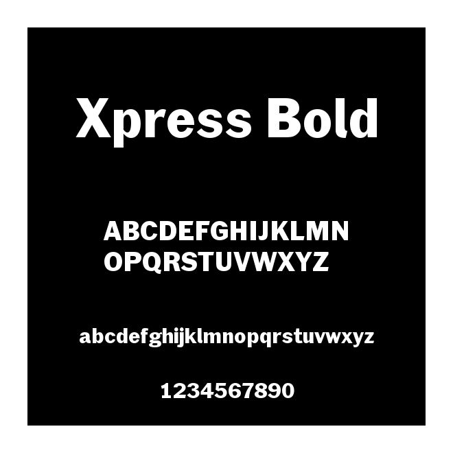 Xpress Bold