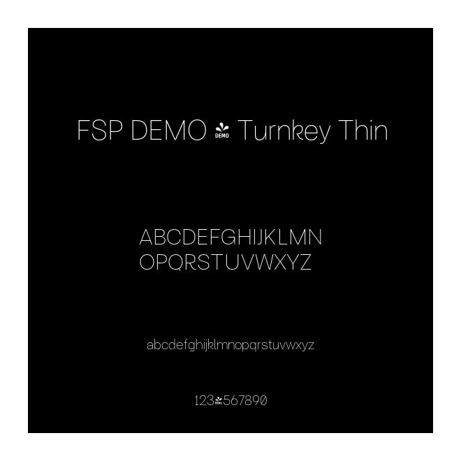 FSP DEMO - Turnkey Thin