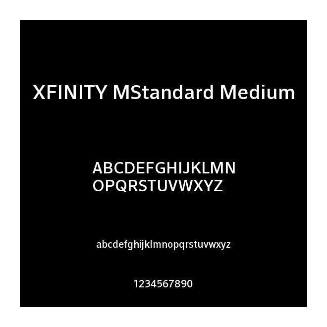 XFINITY MStandard Medium
