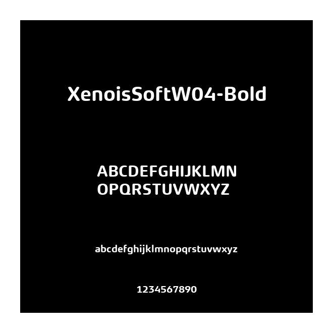 XenoisSoftW04-Bold