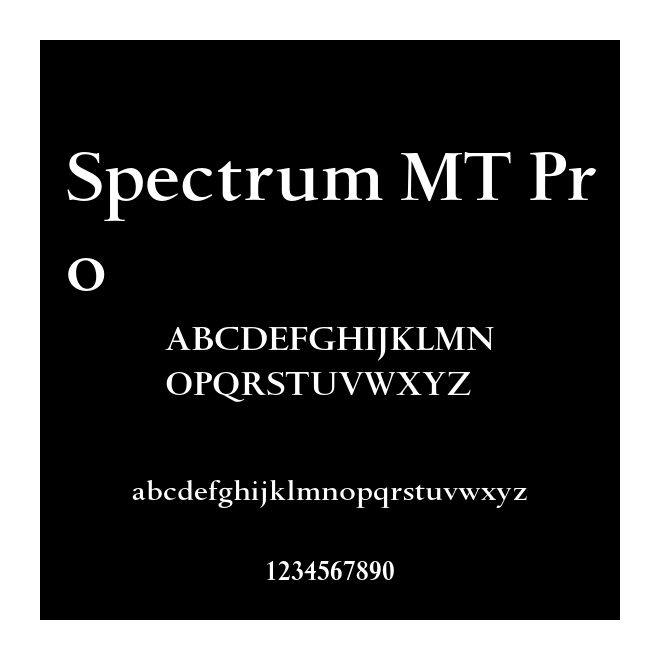 Spectrum MT Pro